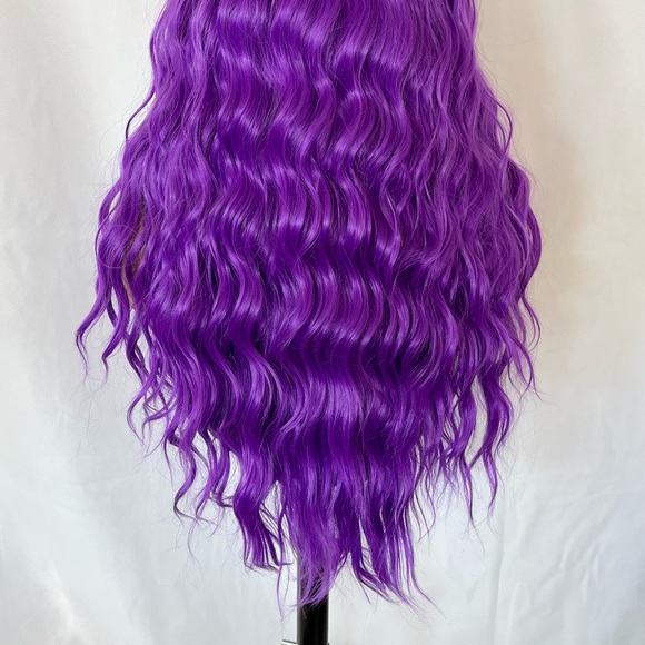 Event Ready 24” Purple Passion Color 13x2.5 Premium Fiber Lace Front Wig - Picture 13 of 13
